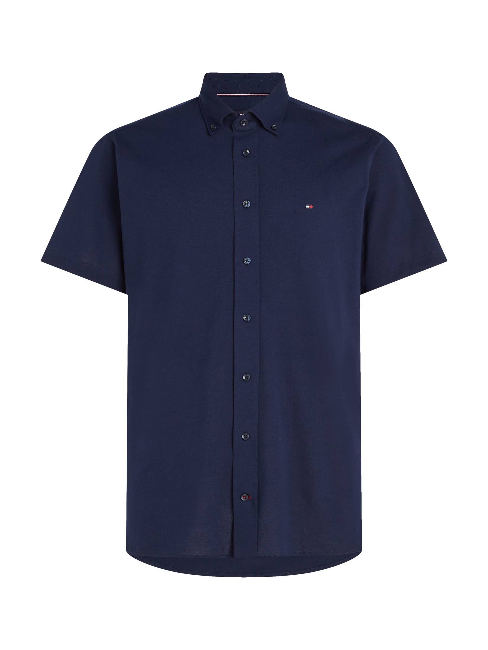 Tommy Hilfiger| Herren Hemd Slim Fit Kurzarm