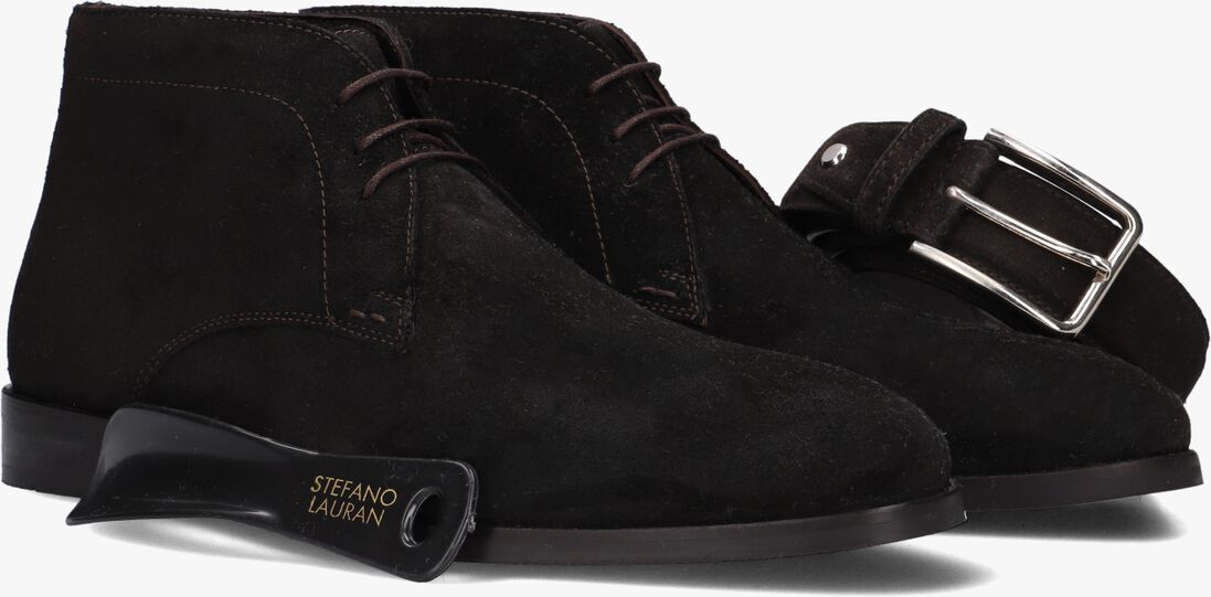 bruine stefano lauran veterschoenen 92301