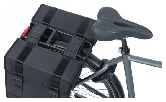 Sacoches de Porte-Bagage Basil Tour 28L Noir