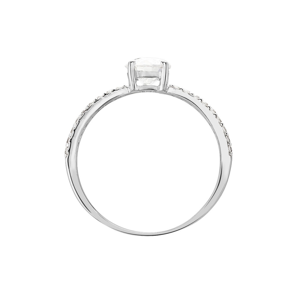 Bague Dayna Or Blanc Oxyde De Zirconium
