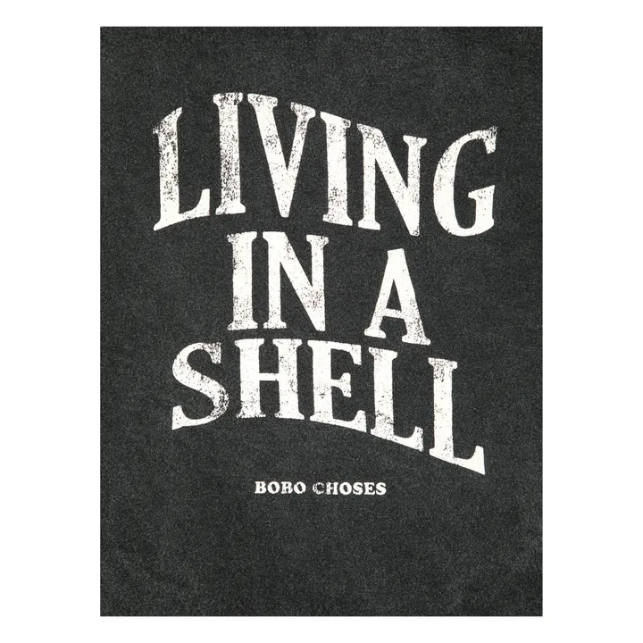 Bobo Choses T-Shirt Coton Bio Living In A Shell | Noir