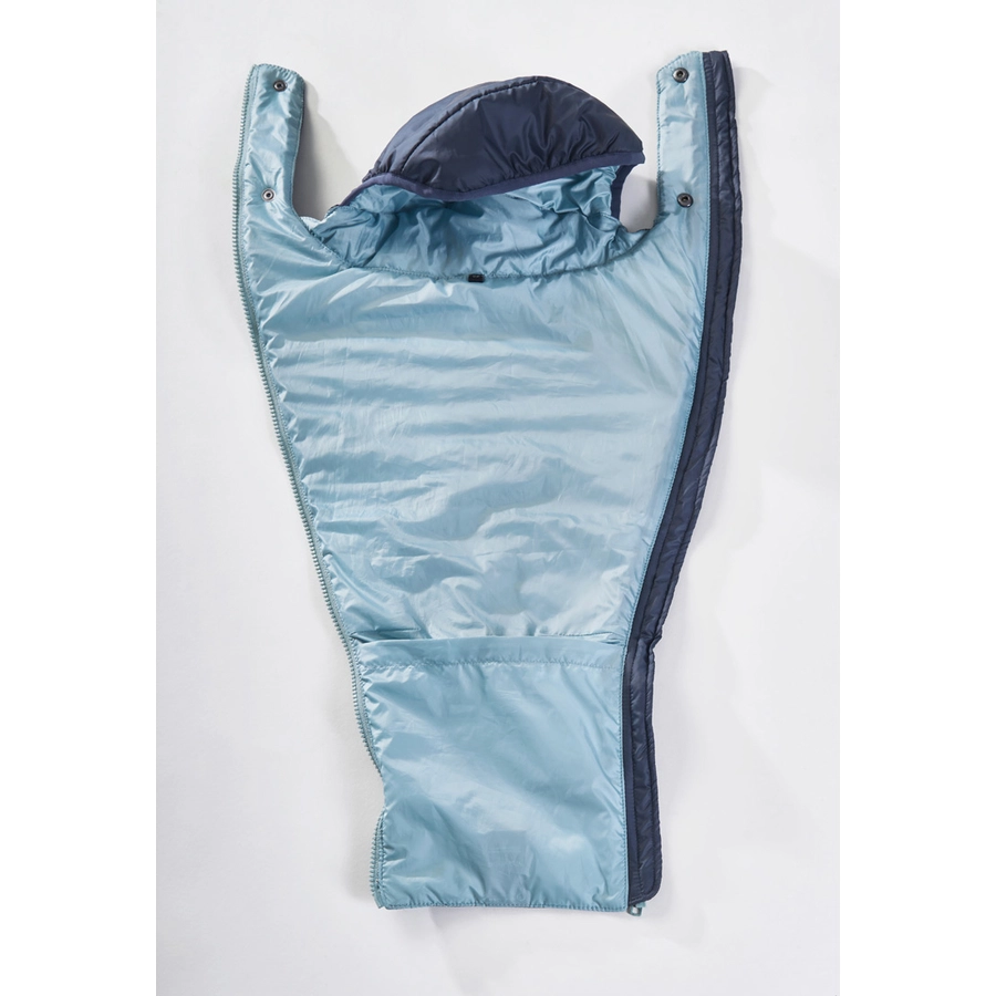 mamalila Stepp-Tragejacke taubenblau