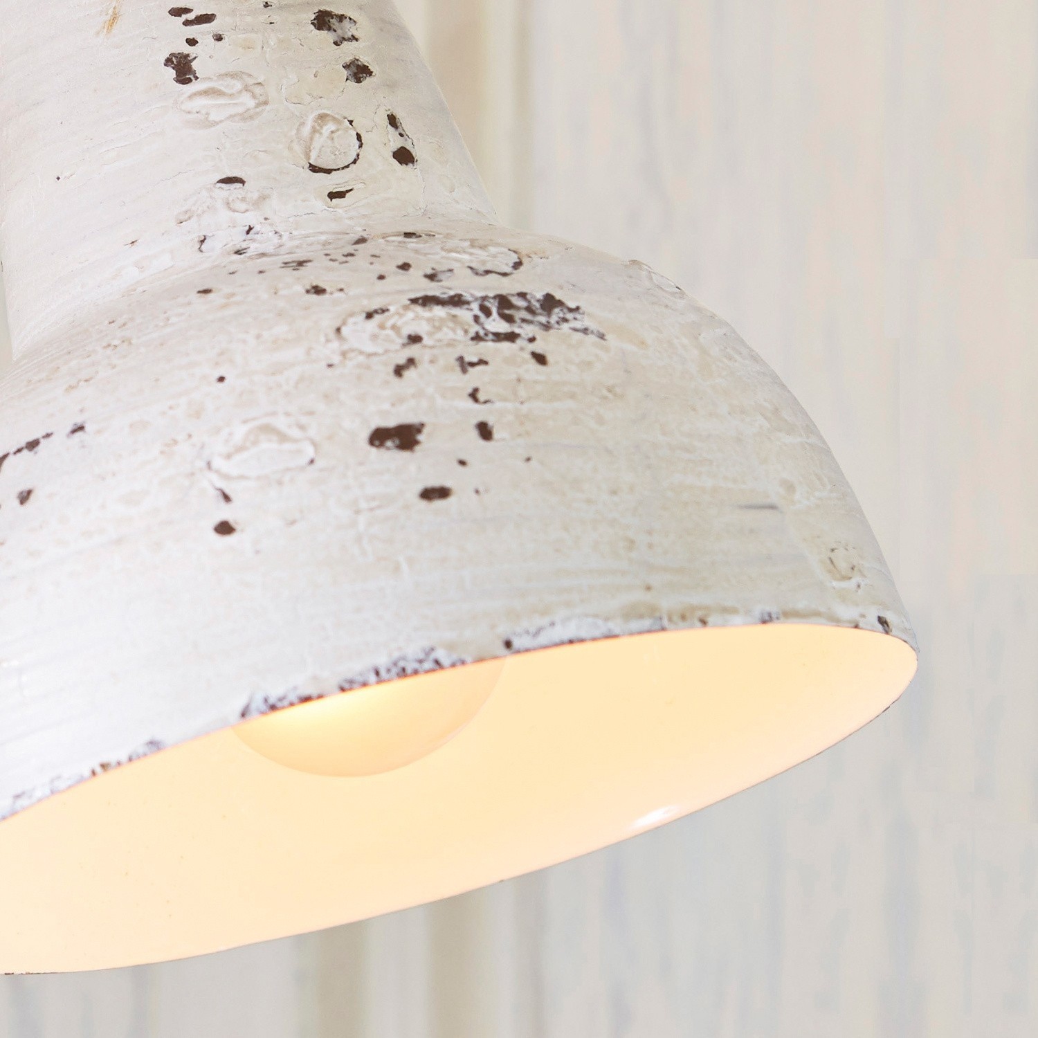 Wandlampe Rieke antikweiß