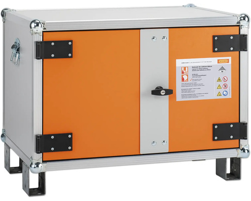 Cemo 8/5 batterij opbergkast met stapelvoeten