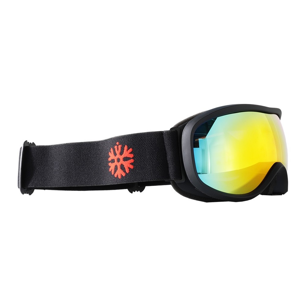 IVOL zwart rood spiegelglas kinder skibril