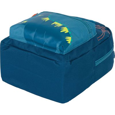 Petit Sac à dos Dino - 1 compartiment - marine et bleu - Oberthur