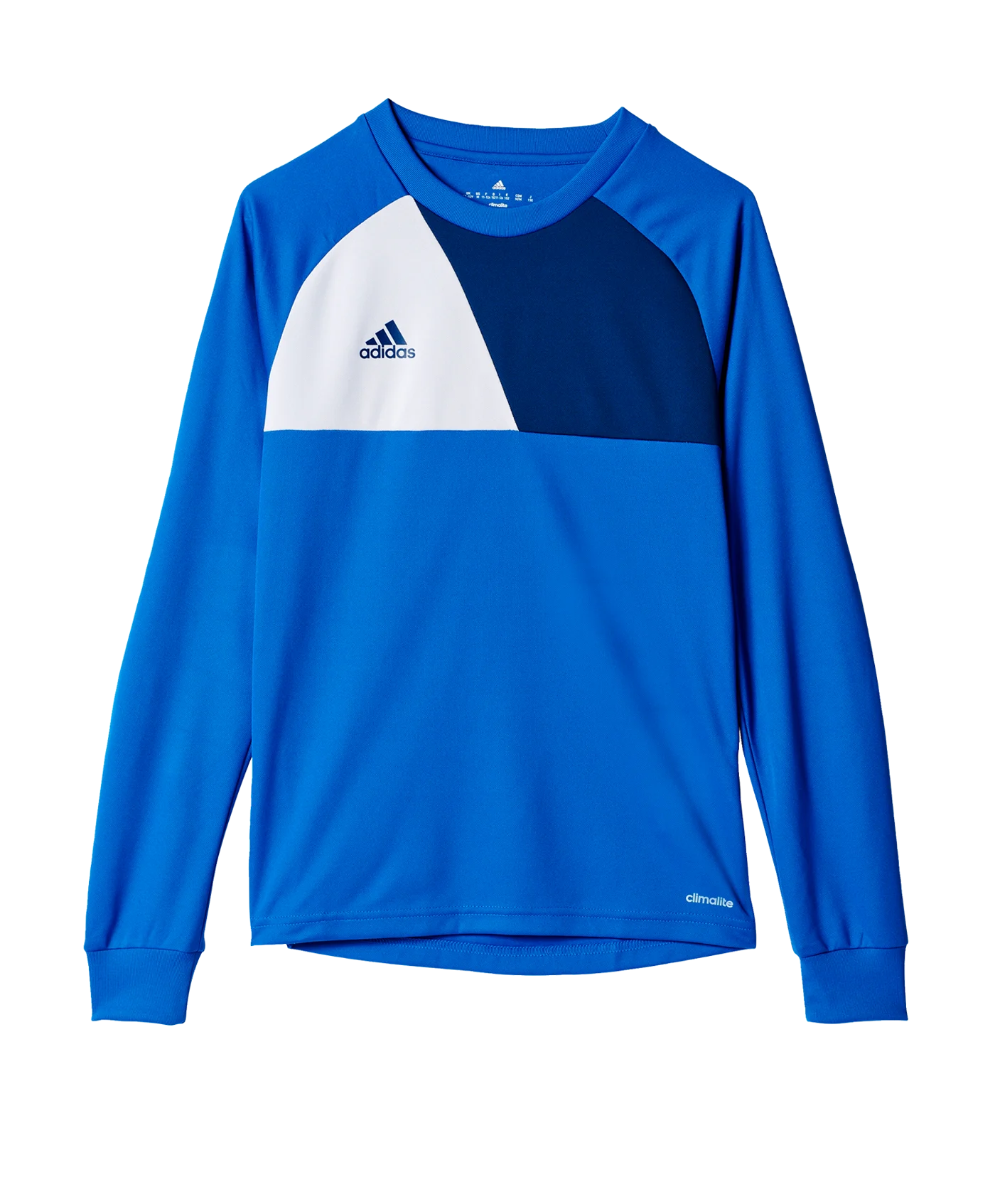 adidas Assita 17 langarm Shirt Kids Blau Weiss