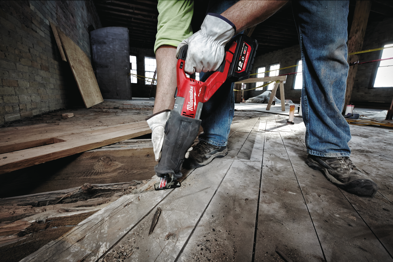Milwaukee M18 FSX-801C 18V Li-ion accu reciprozaag set (1x 8.0Ah accu) in koffer - snelwissel - koolborstelloos