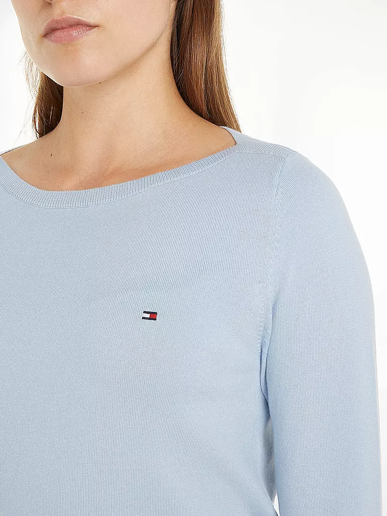 TOMMY HILFIGER Pullover hellblau
