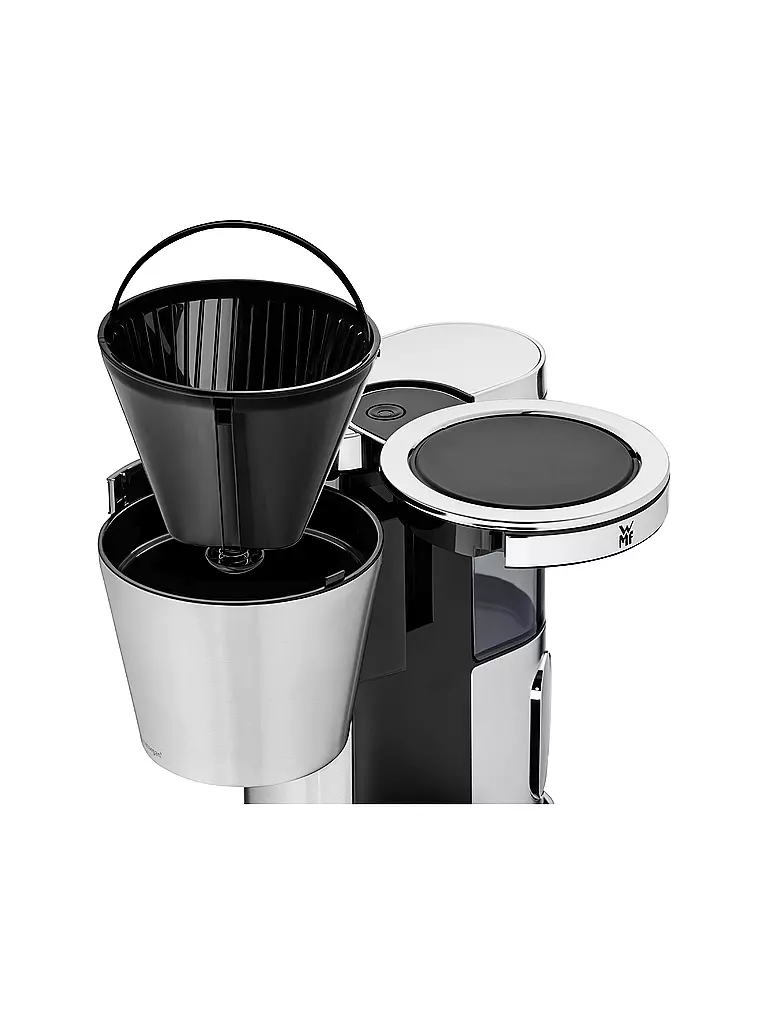WMF Lumero Kaffeemaschine mit Glaskanne silber