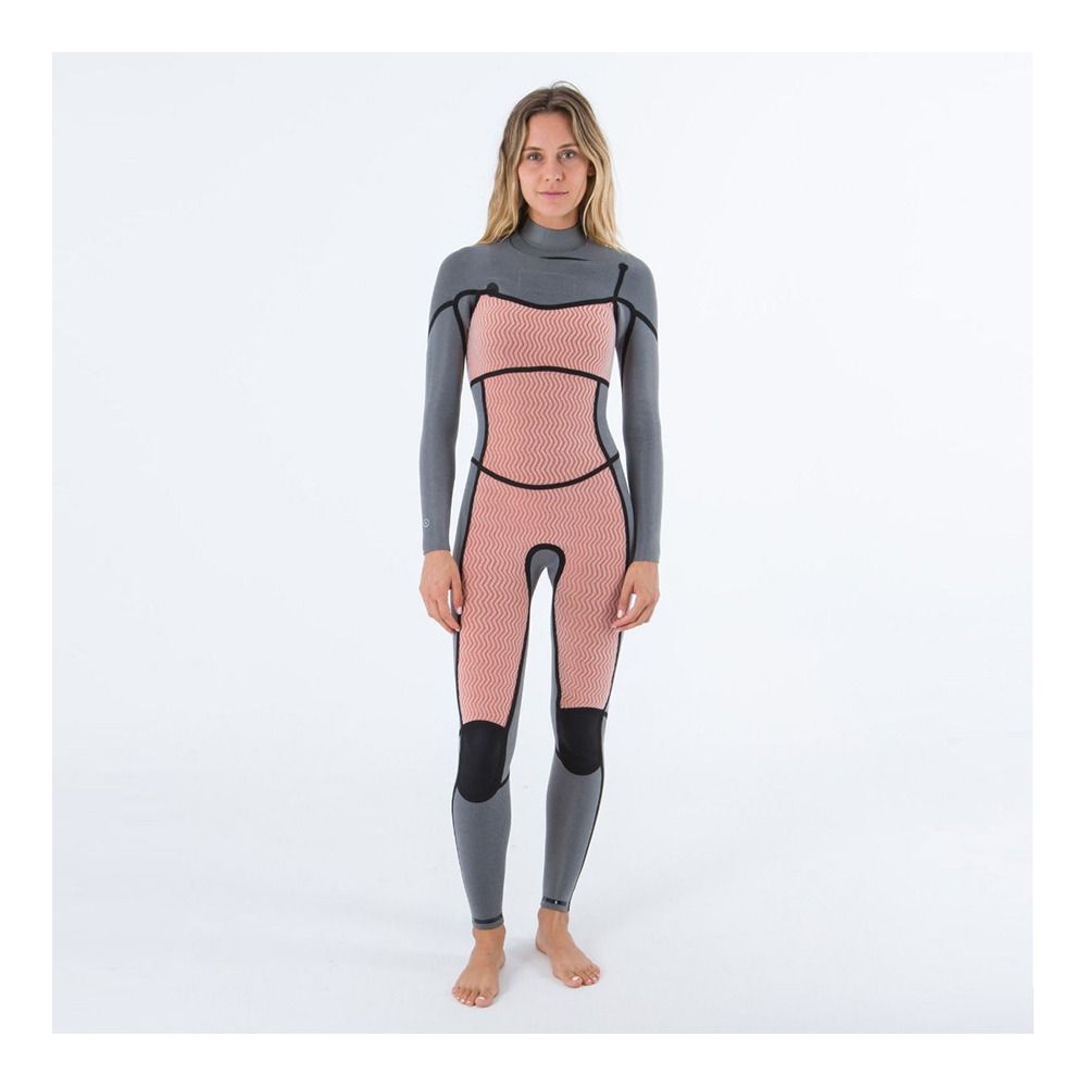 Hurley PLUS CZ - Combinaison intégrale 4/3 mm Femme black/graphite