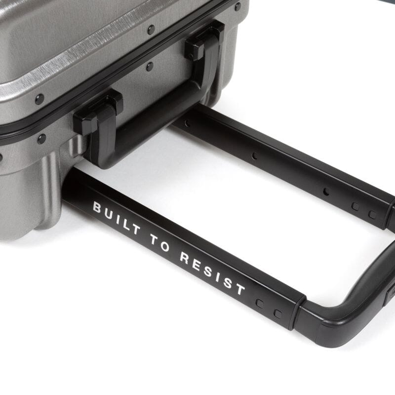 Eastpak Resist'R Case S Trolley 4 Wheels Brushed Metal