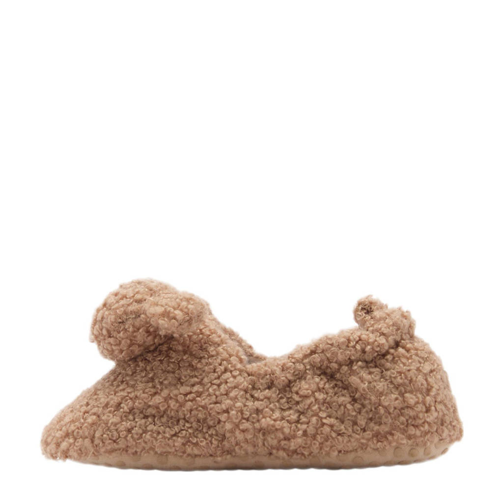 Mango Kids pantoffels beige