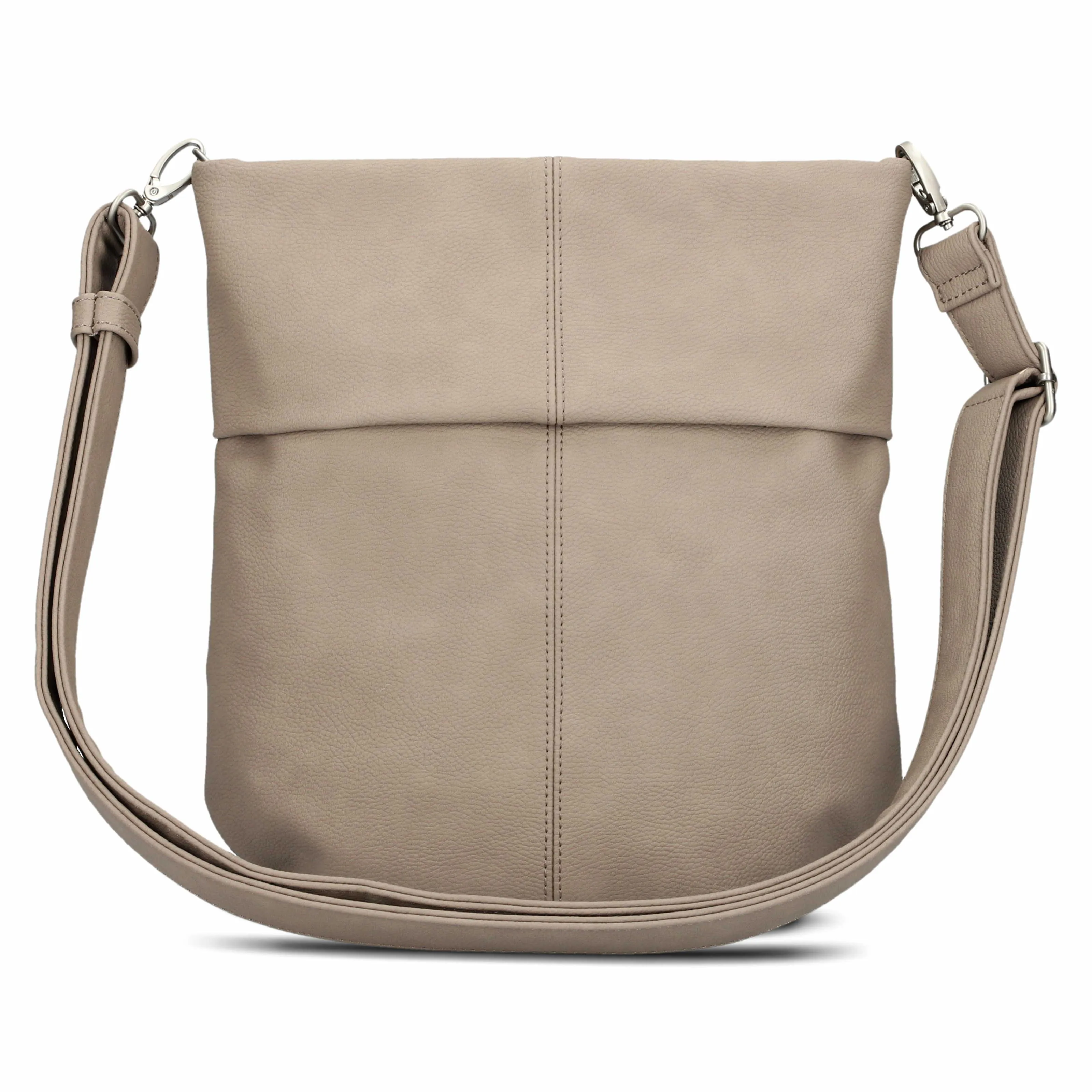 ZWEI Umhängetasche Beige Lederimitat