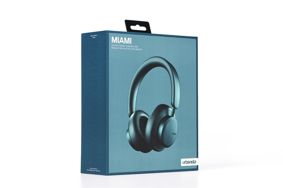 Urbanista - Miami Teal Green trådløse ANC hovedtelefoner