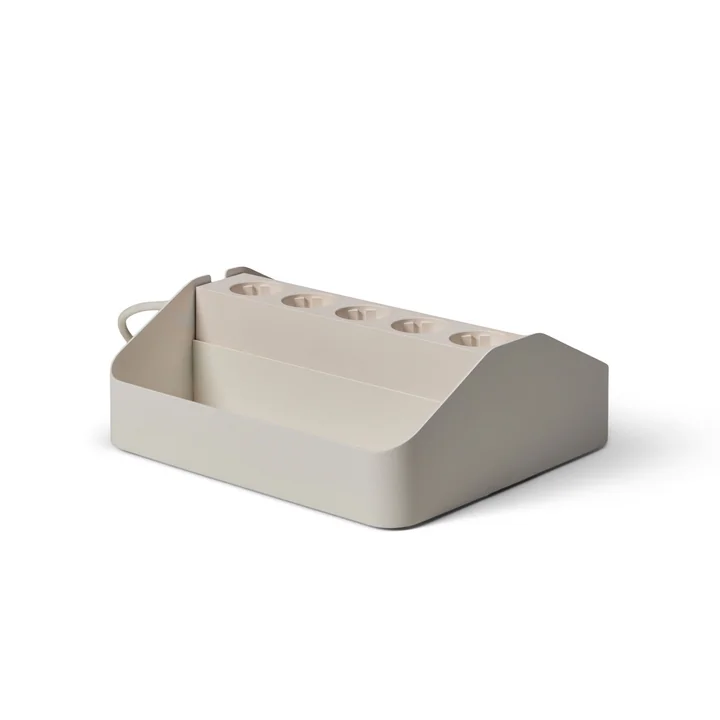 Pedestal - Power Tray, 10,5 x 27,5 cm, mossy green