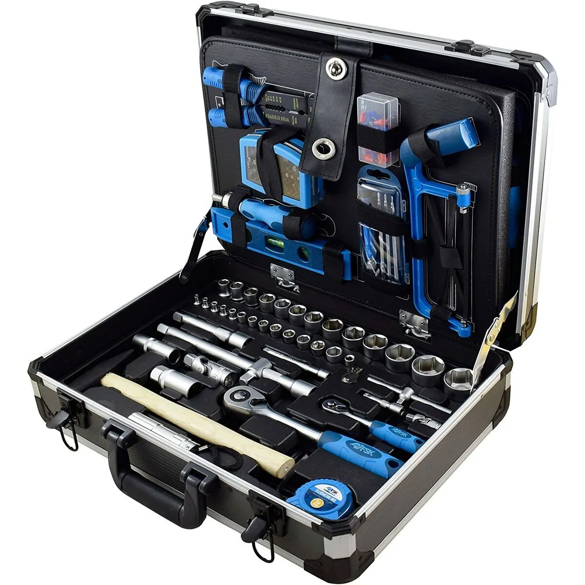 Ferrestock Boîte à outils - Aluminium - 176 pièces