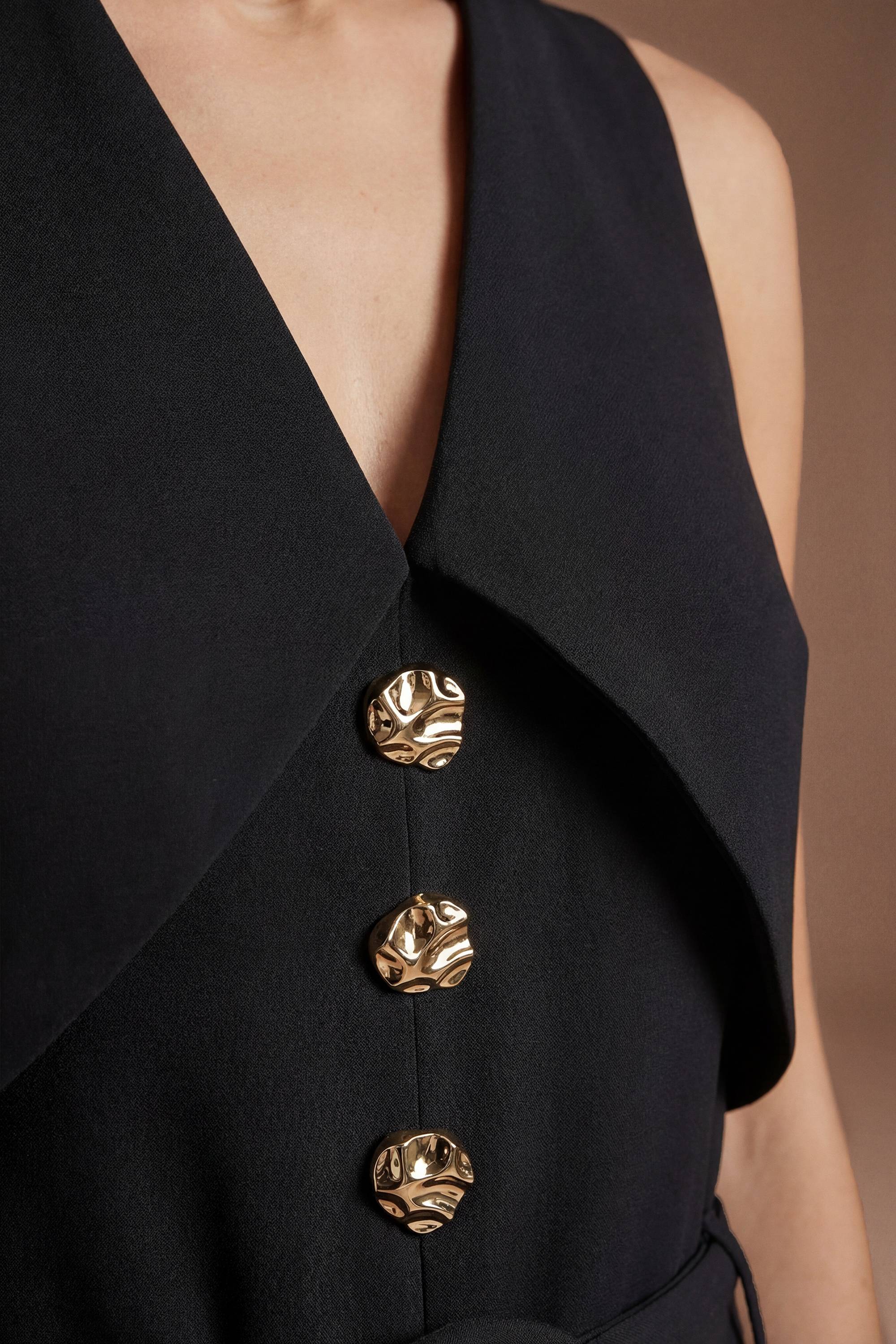 Coast Combinaison À Col Avec Détails Boutonnés Effet Remarquable