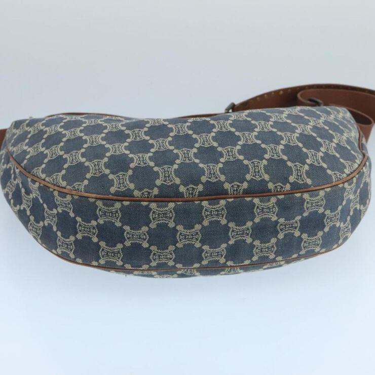Celine Vintage Celine Shoulder Bag Blue