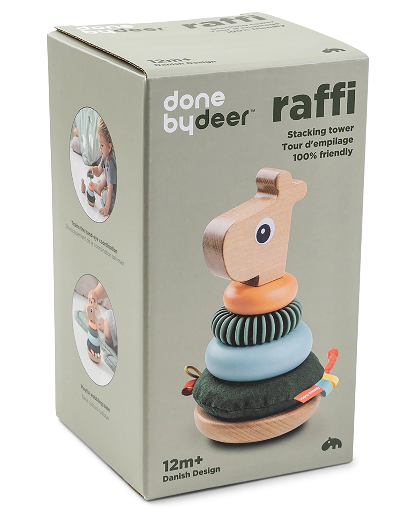 Stapelturm RAFFI in bunt