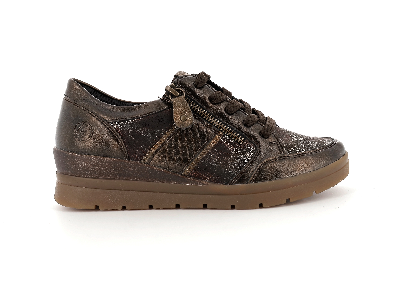 Remonte-R0705 Synthétique Marron Foncé