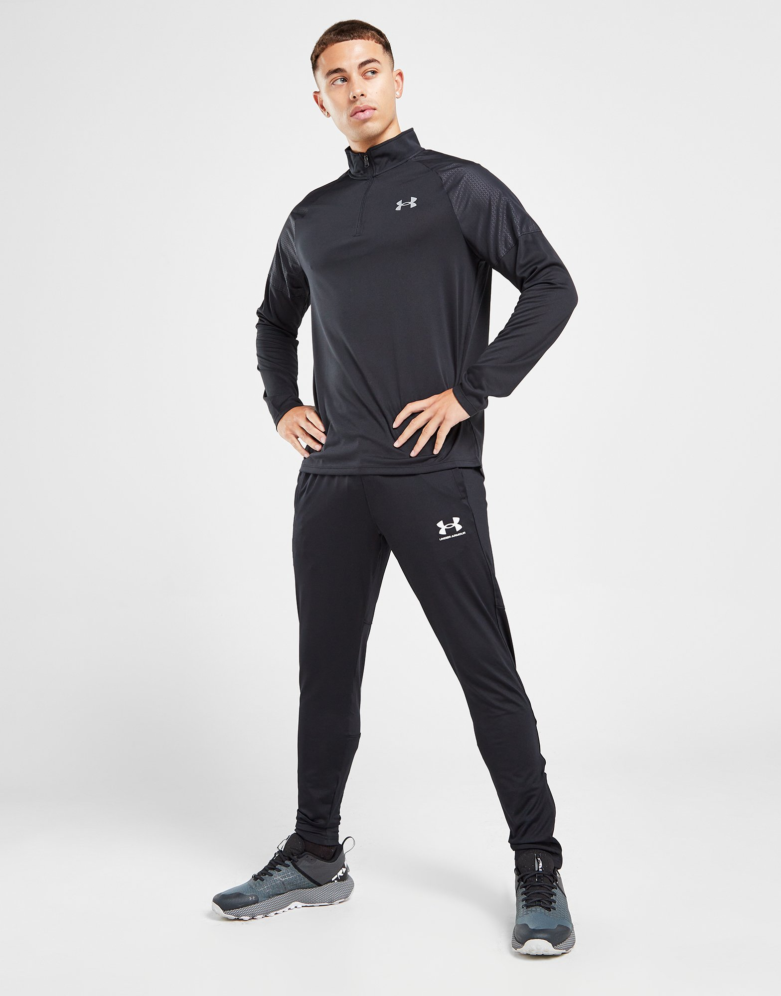 Under Armour Haut Zippé Tech Grid Homme