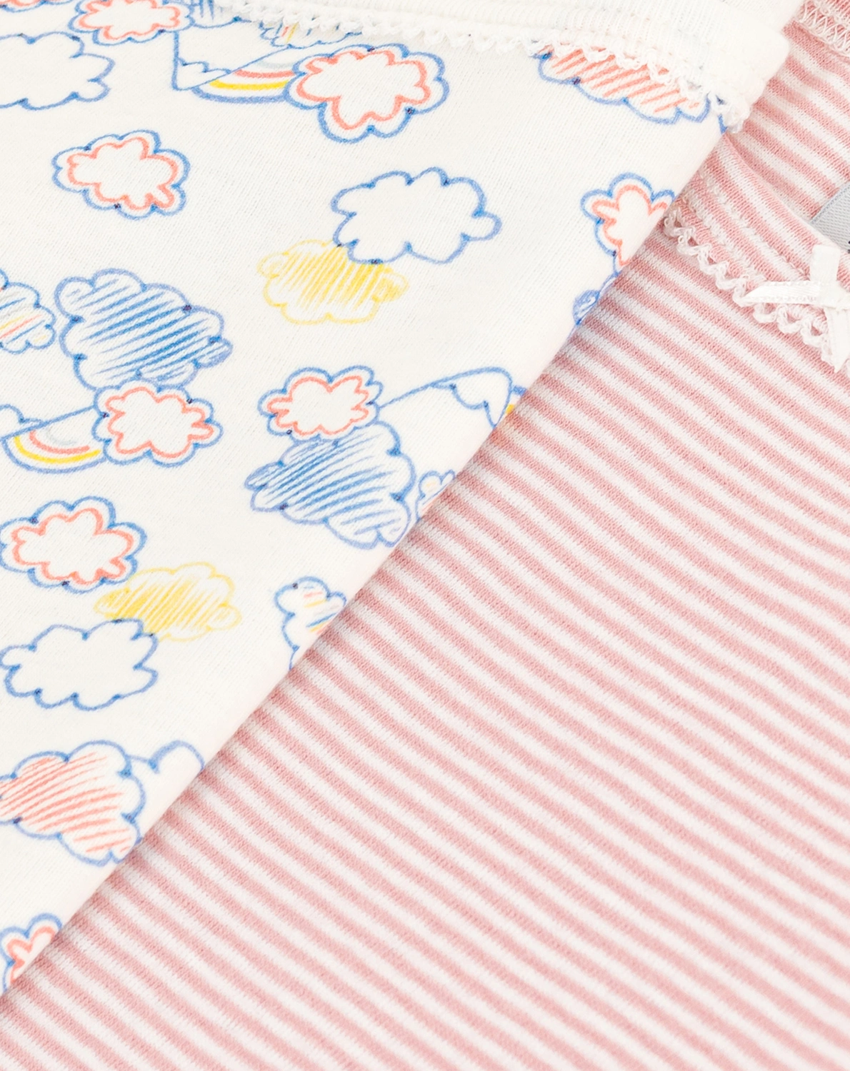 Unterhemd CLOUDS 2er Pack in bunt