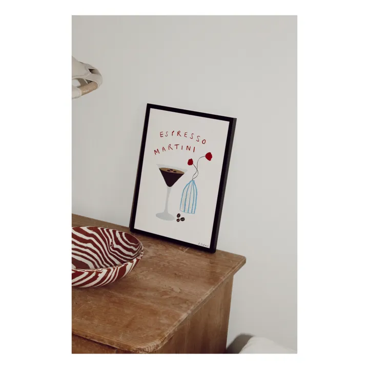 Rose England Affiche Espresso Martini | Rose poudré