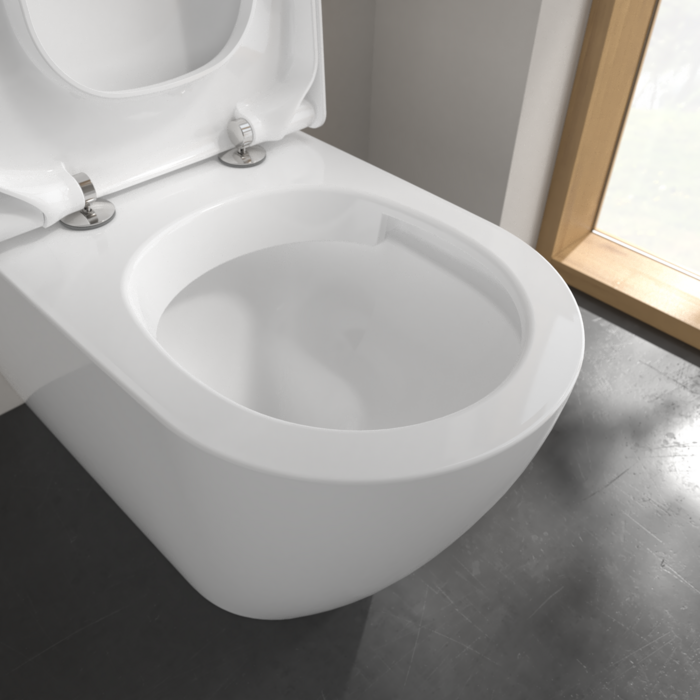 Villeroy & Boch Subway 2.0 randloos duoblok toilet CeramicPlus wit glans