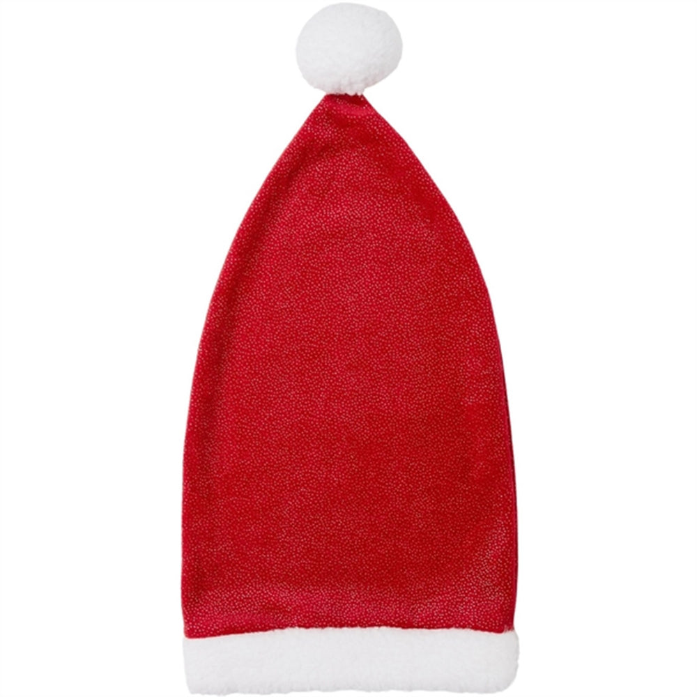 Jester Red Ristmas Nissehue Glitter