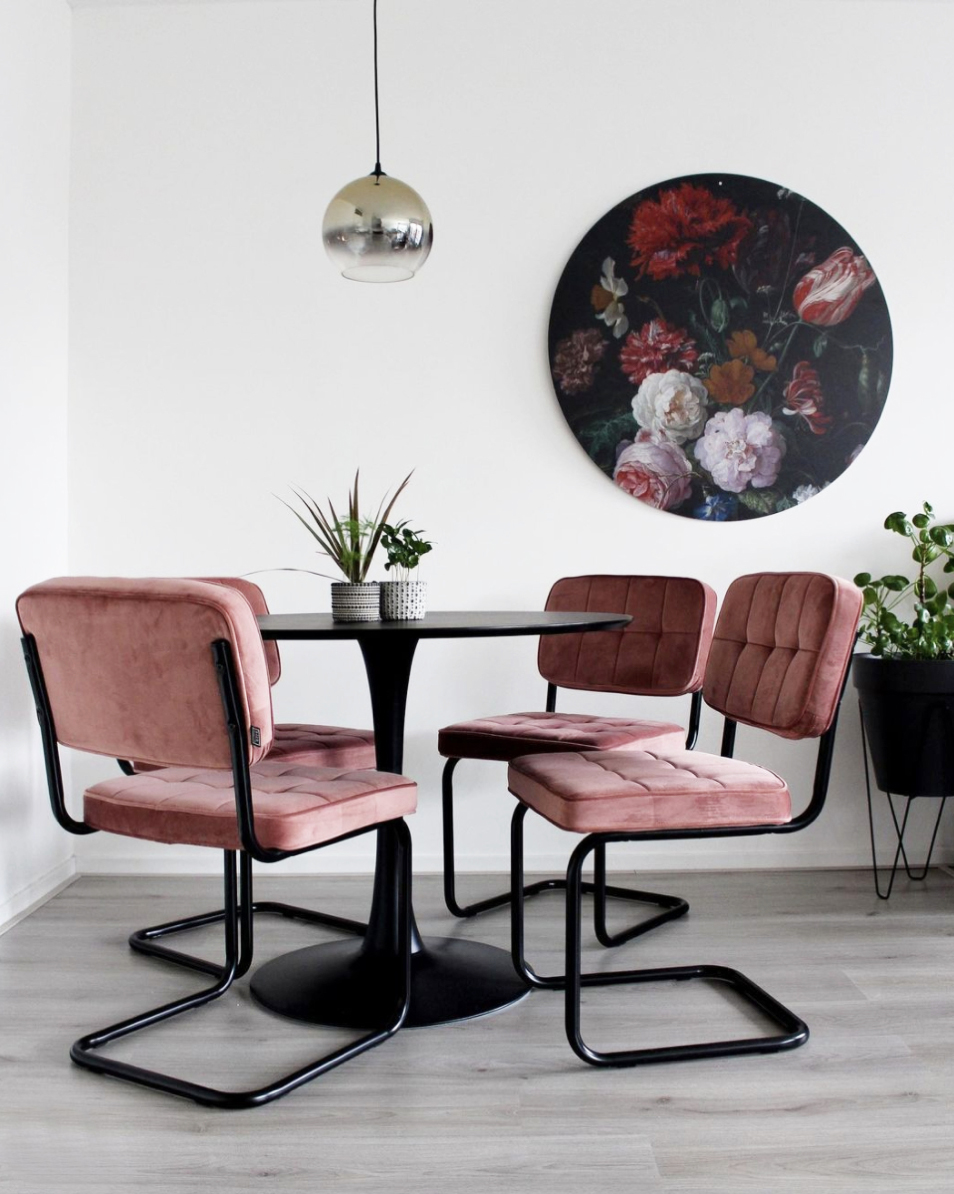 Kick buisframe stoel Ivy - Groen
