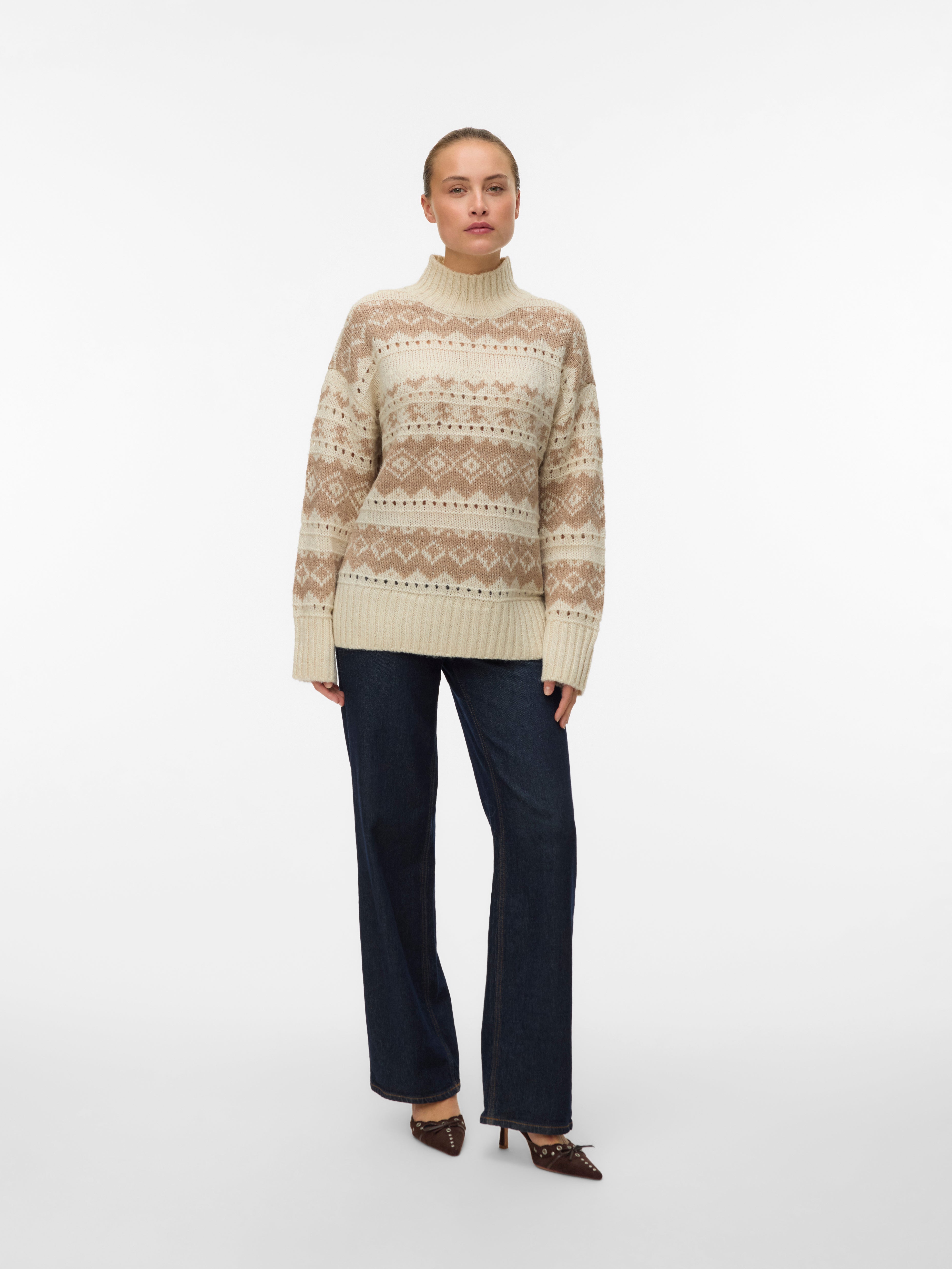 VMAMPLE Gebreide pullover