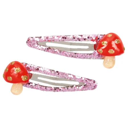 Die Spiegelburg Haarclips Glückspilz no.2 - beautiful Stars, 1 Packung, 2-fach sortiert