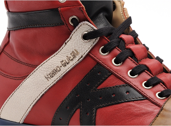Kamogutsu boots bottine homme tifo142 rouge