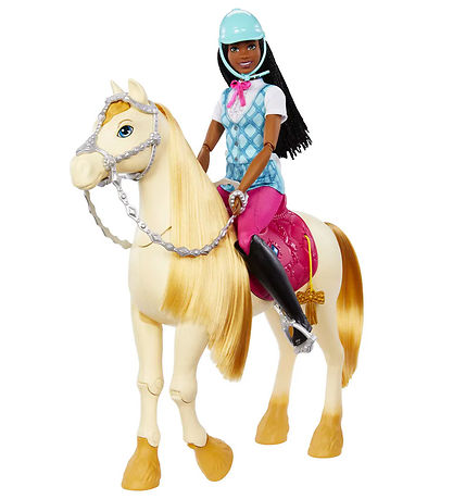 Barbie Puppe - 30 cm - Tolles Verfolgungsjagdreiten Brooklyn