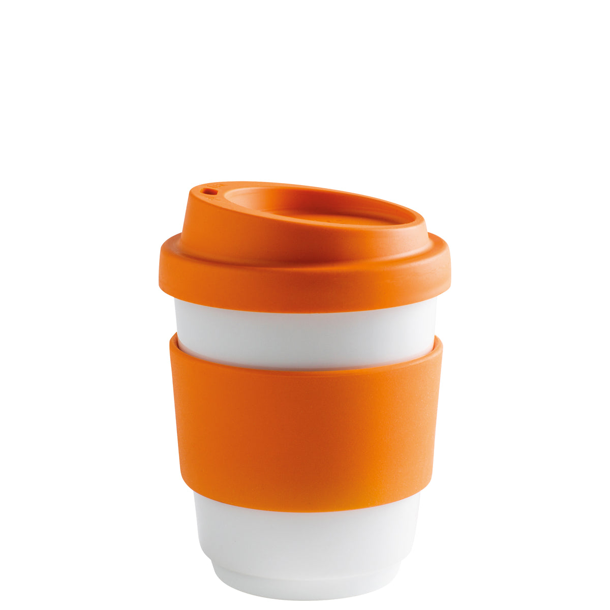 KAHLA fillit Becher 0,27 l + Trinkdeckel sunset orange