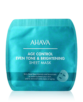 AHAVA Time to Smooth Age Control Even Tone & Brightening Sheet Mask 17g