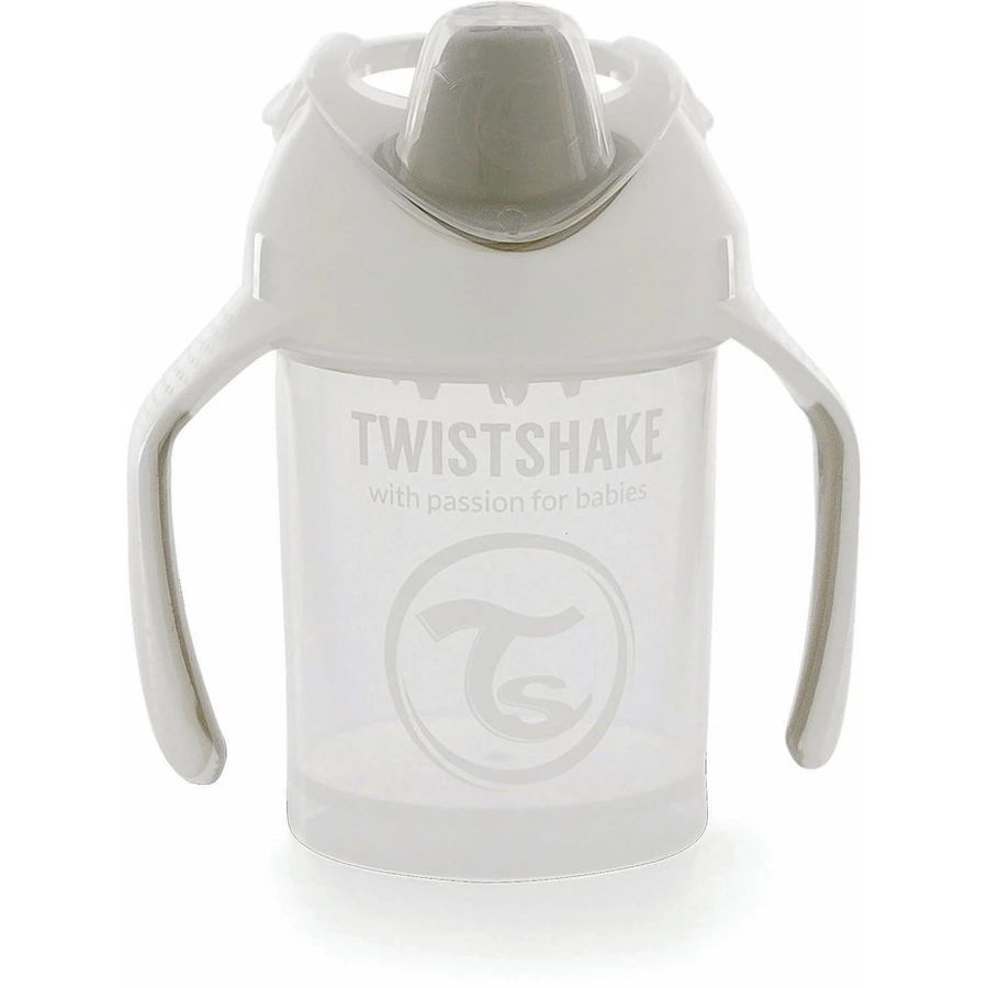 TWISTSHAKE Trinkbecher Mini Cup 230 ml, weiß ab 4+ Monaten
