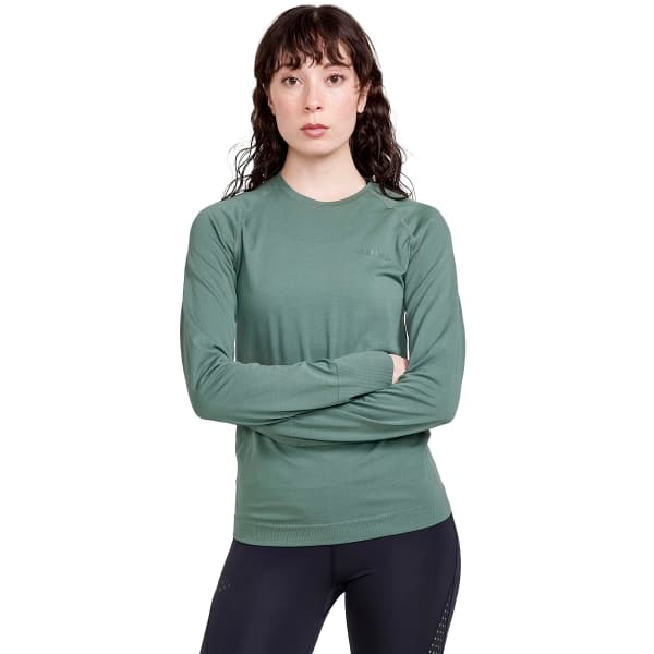 T-shirt thermique CRAFT CORE DRY ACTIVE COMFORT LS W MOSS