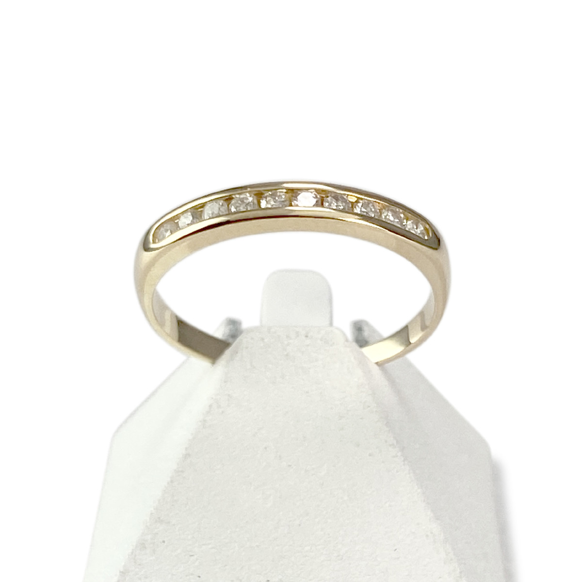 Bague d'occasion or 750 jaune diamants
