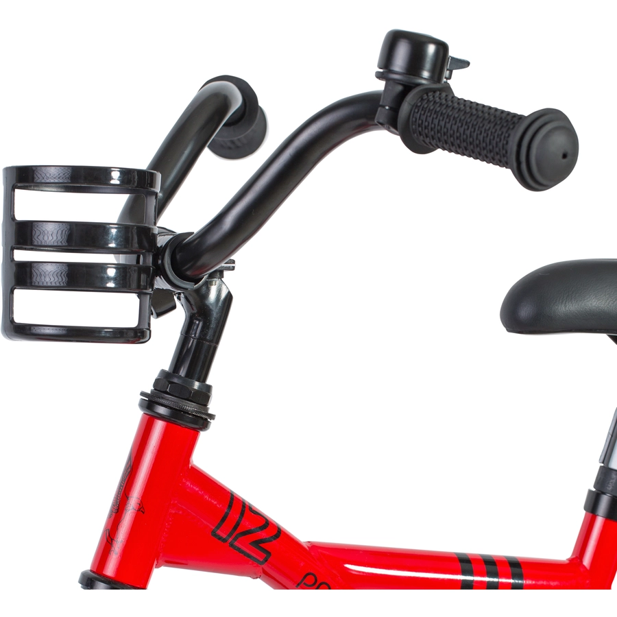 PROMETHEUS BICYCLES® Universal Flaschenhalter für Kinderfahrzeuge, Schwarz