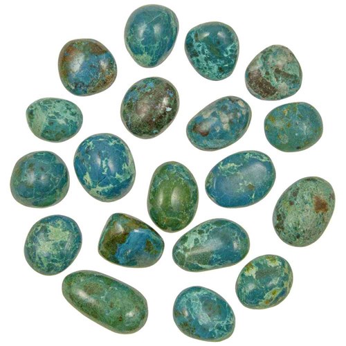 Pierres roulées chrysocolle