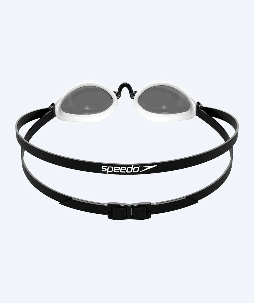 Speedo Elite svømmebriller - Fastskin Speedsocket 2 - Hvid/sort (Smoke linse)