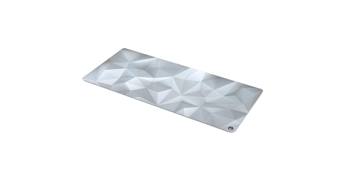 ENDORFYCrystal Onyx White XL gaming muismat  (Wit/grijs)