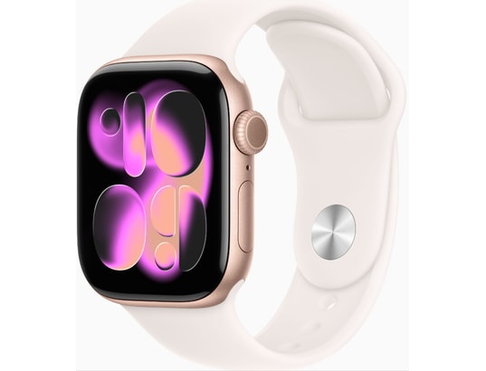 APPLE - Montre connectée Watch 11 GPS 46mm Rose Or Alu /Rose Sport - M/L