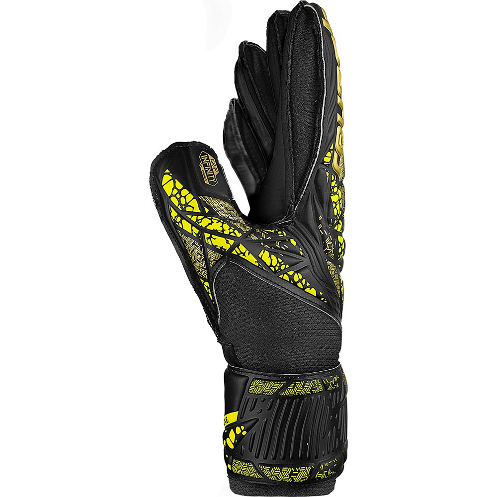 Reusch Attrakt Infinity Finger Support Jr. Torwarthandschuhe Kinder black