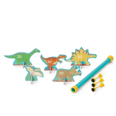 Scratch Blasrohr Dart Set Dinosaurier