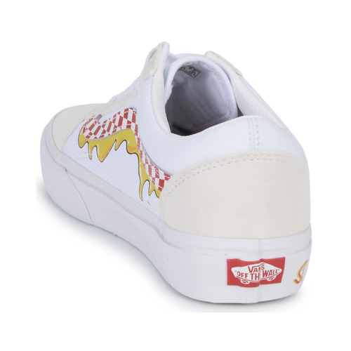 Vans - OLD SKOOL - Blanc / Rouge