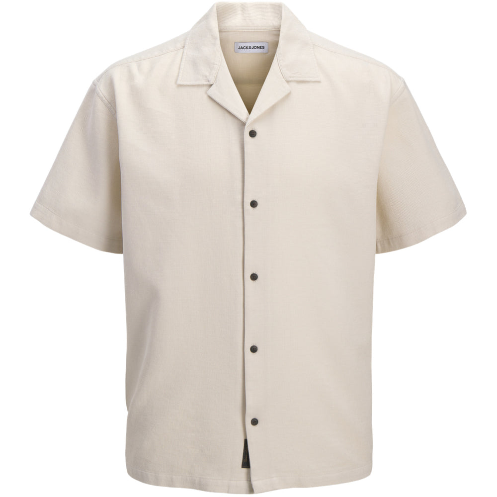 Køb Jack & Jones Junior Moonbeam Jjglobal Waffle Resort Skjorte Ss Jnr