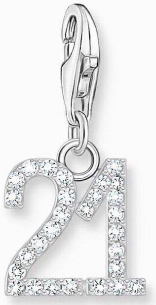Thomas Sabo - 2135-051-21 - Charm - Dames - 925er Zilver - Getal 21